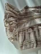 Ruffled top with shorts
