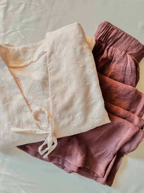 Embroidered Set