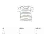 Ruffled top with shorts